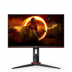 23.8- AOC IPS LED 24G2SPU/BK Borderless Black/Red (1ms, 3000:1, 350cd, 1920x1080, 178°/178°, Nvidia G-Sync 165Hz, HDMIx2, DisplayPort, USB Hub: 4 x USB3.2, Speakers 2 x 2W, Audio Line-out, Height Adjustment, VESA)